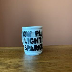 Kate Spade ✨LIGHT THE SPARKLERS ✨ mug